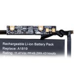 Аккумуляторная батарея для ноутбука Apple MacBook Pro 13 (A1706) (A1819) 4314 mAh