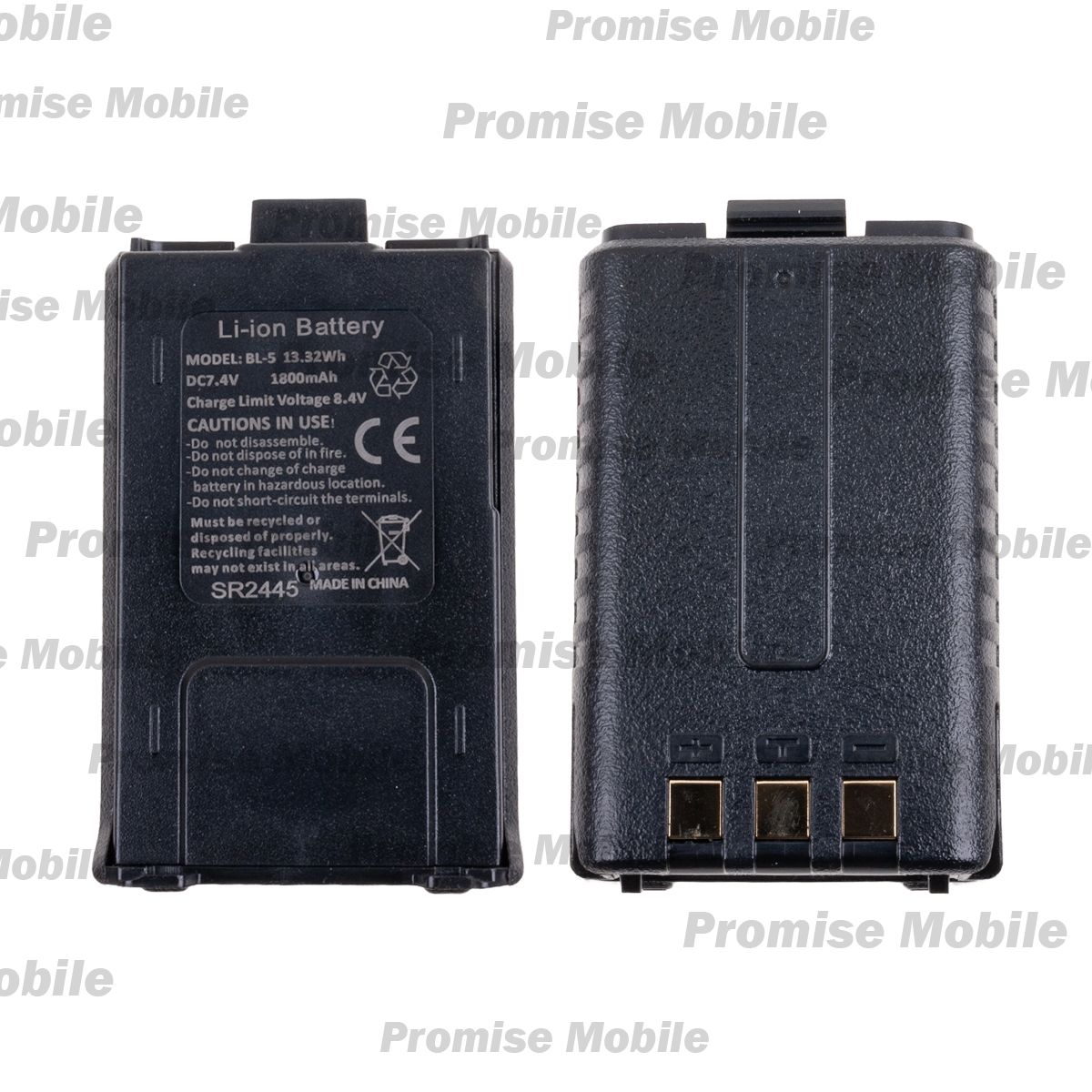 Аккумуляторная батарея для радиостанции Baofeng UV-5R 1800 mAh ― Розничный PromiseMobile