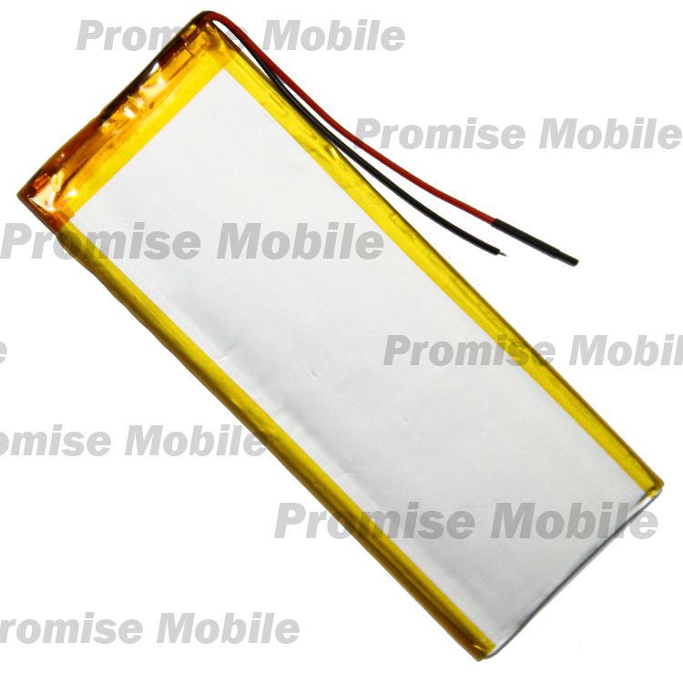Аккумуляторная батарея для планшета RoverPad (55*145*3 mm/3,7v/Li-Pol/2 контакта) 4000 mAh ― Розничный PromiseMobile