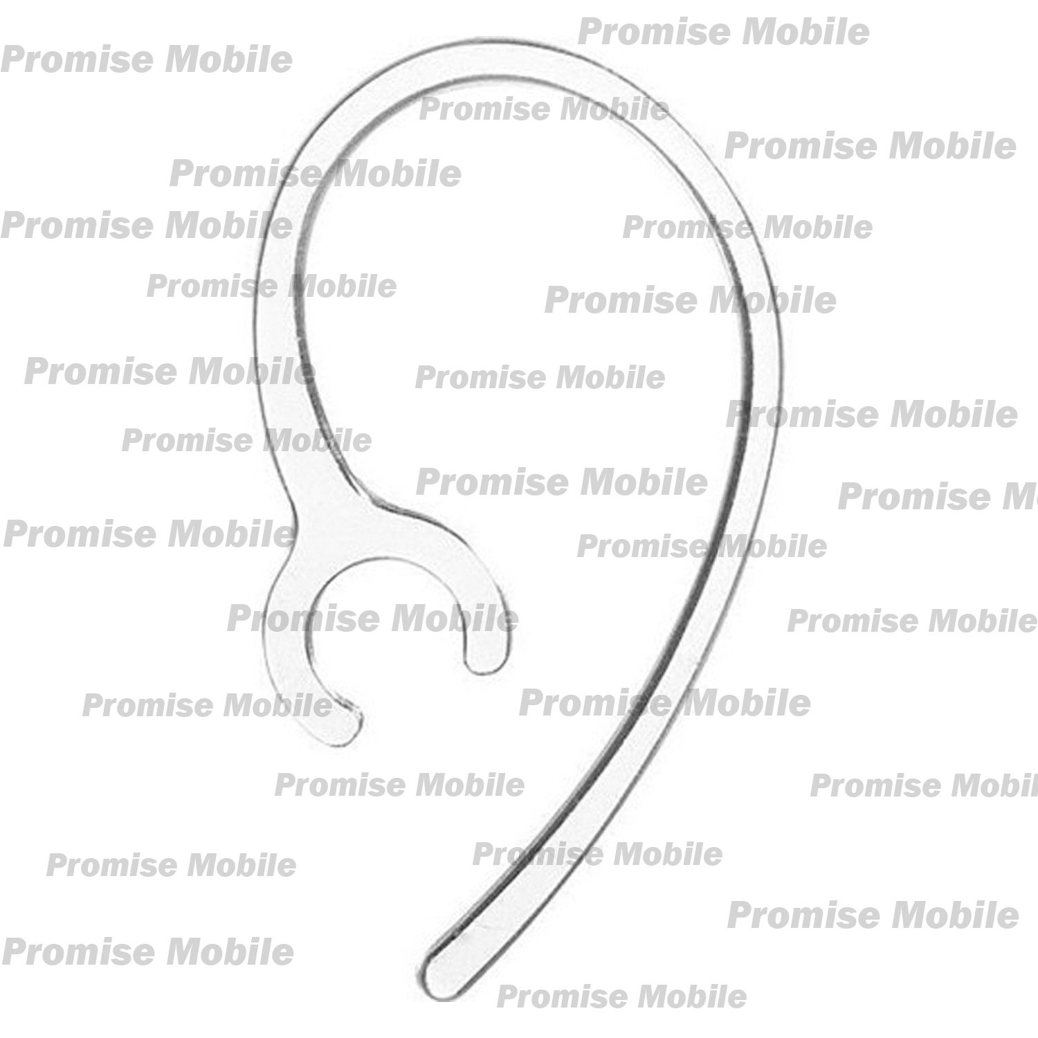 Держатель для Bluetooth гарнитуры <прозрачный> ― Розничный PromiseMobile