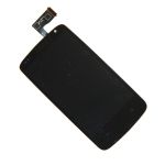 Дисплей для HTC Desire 500 Dual Sim в сборе с тачскрином <черный>