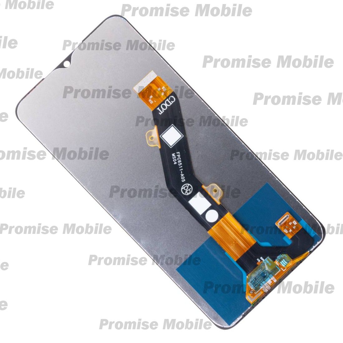 Дисплей для Itel A70 (A665L) в сборе с тачскрином <черный> ― Розничный PromiseMobile