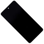 Дисплей для Itel P55 в сборе с тачскрином <черный> (оригинал)