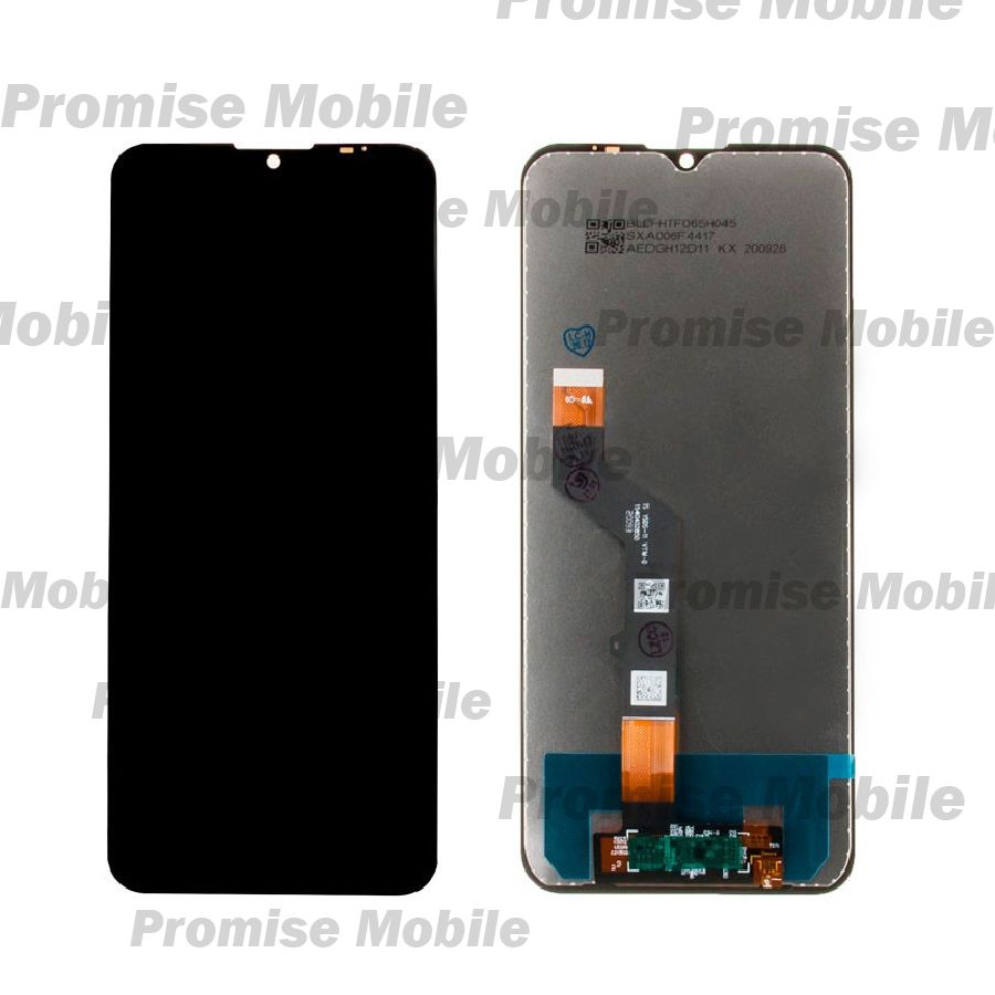 Дисплей для Motorola Moto E7 Plus (XT2081-2) в сборе с тачскрином <черный> ― Розничный PromiseMobile