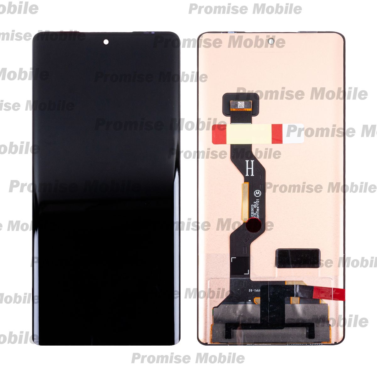 Дисплей для Motorola Moto G85 (XT2427-3) в сборе с тачскрином <черный> (оригинал) ― Розничный PromiseMobile