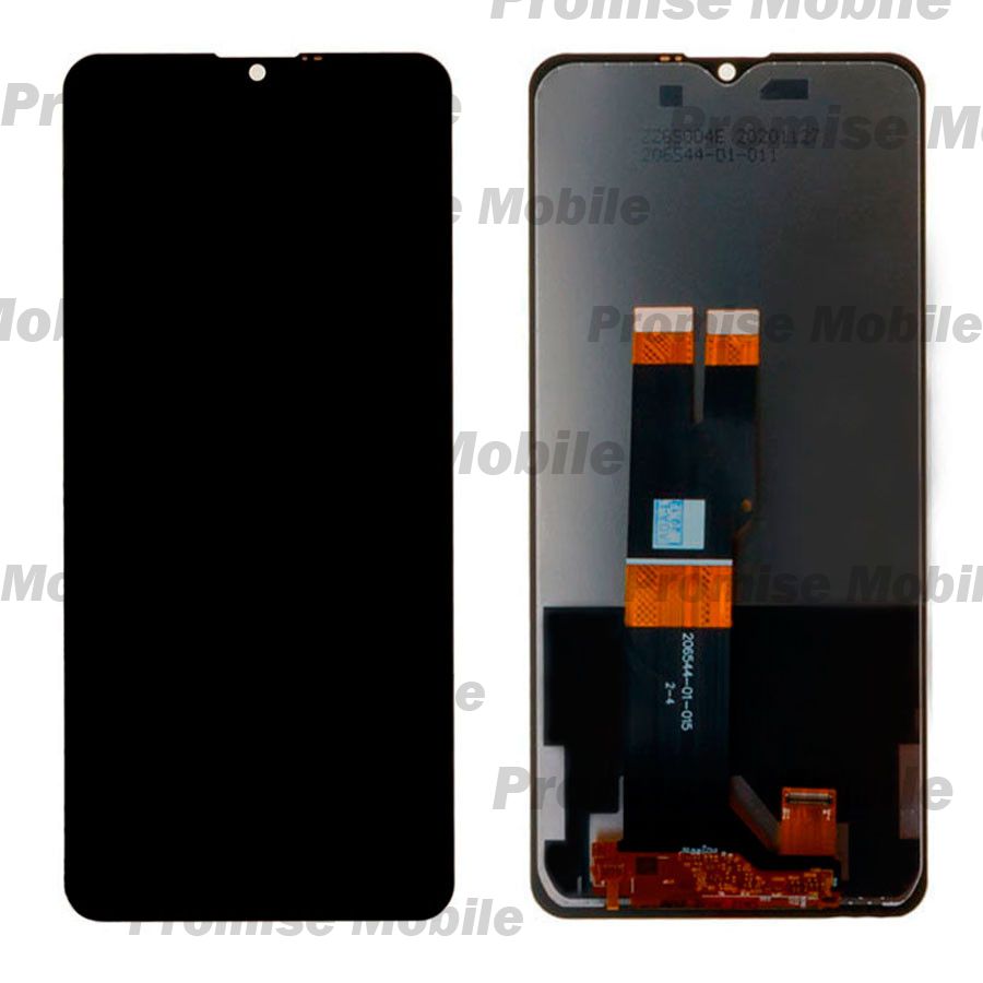 Дисплей для Nokia 2.4 в сборе с тачскрином <черный> ― Розничный PromiseMobile