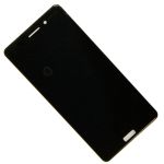 Дисплей для Nokia 6 в сборе с тачскрином <черный>