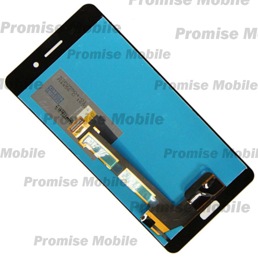 Дисплей для Nokia 6 в сборе с тачскрином <черный> ― Розничный PromiseMobile