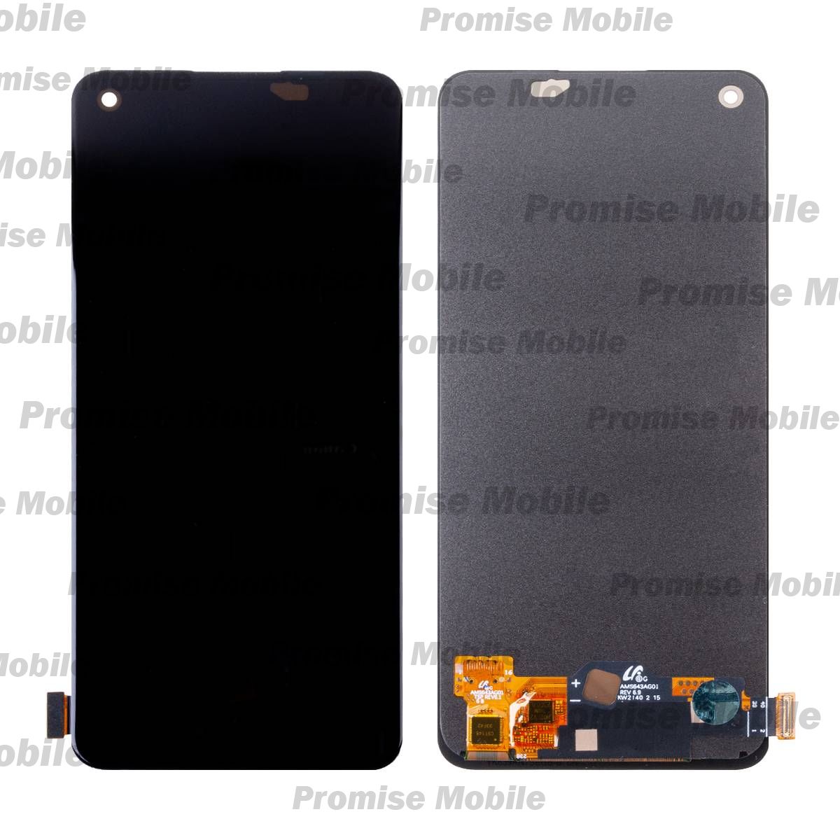 Дисплей для Oppo CPH2363 в сборе с тачскрином <черный> ― Розничный PromiseMobile