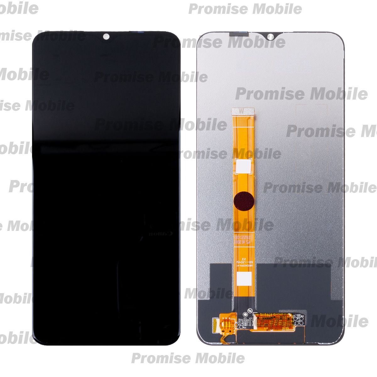 Дисплей для Oppo A16 в сборе с тачскрином <черный> (оригинал SP) ― Розничный PromiseMobile