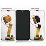 Дисплей для Samsung SM-A015F (Galaxy A01) в сборе с тачскрином (узкий разъем шлейфа) <черный>