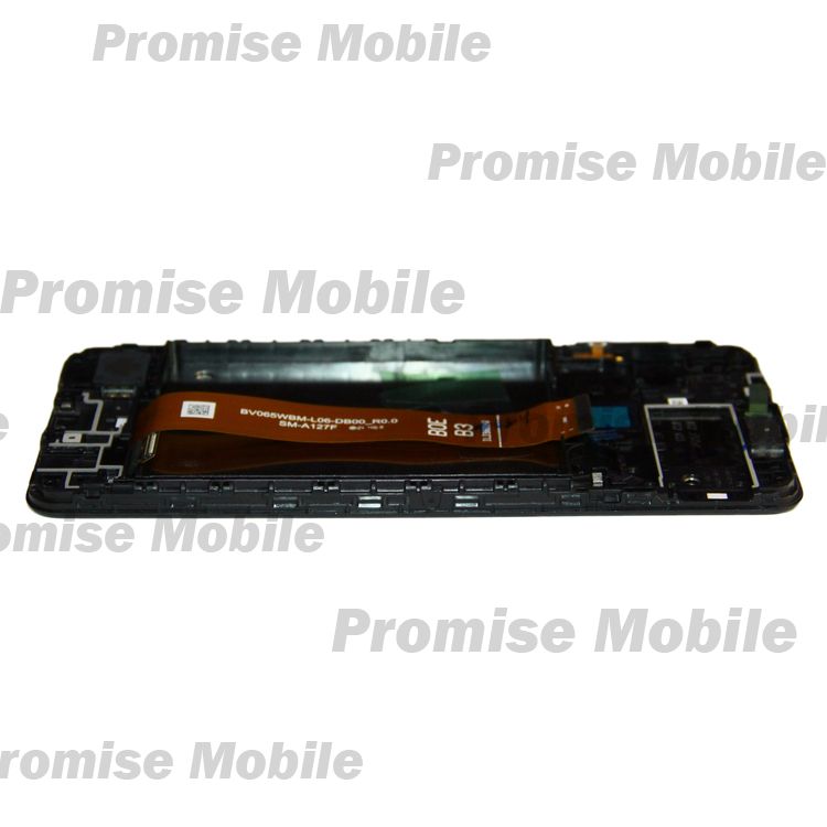 Дисплей для Samsung SM-A127F (Galaxy A12 Nacho) модуль с тачскрином <черный> (оригинал OEM) ― Розничный PromiseMobile