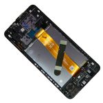 Дисплей для Samsung SM-A127F (Galaxy A12 Nacho) модуль в сборе с тачскрином <черный> (супер премиум)