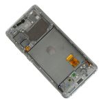Дисплей для Samsung SM-G780F (Galaxy S20 FE) модуль в сборе с тачскрином <белый> (оригинал SP)