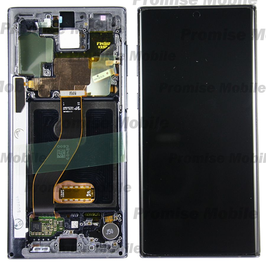 Дисплей для Samsung SM-N970F (Galaxy Note 10) модуль в сборе с тачскрином <черный> (оригинал SP) ― Розничный PromiseMobile