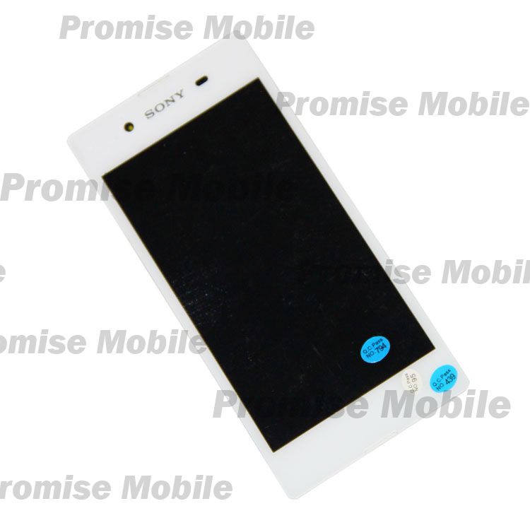 Дисплей для Sony D2212 (Xperia E3 Dual) модуль в сборе с тачскрином <белый> (оригинал) ― Розничный PromiseMobile