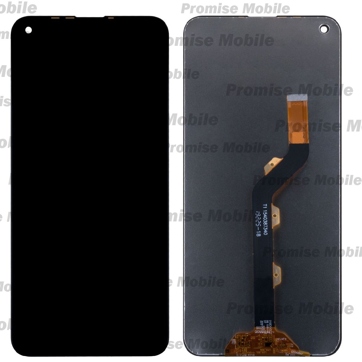Дисплей для Tecno Camon 15 Air (CD6) в сборе с тачскрином <черный> ― Розничный PromiseMobile