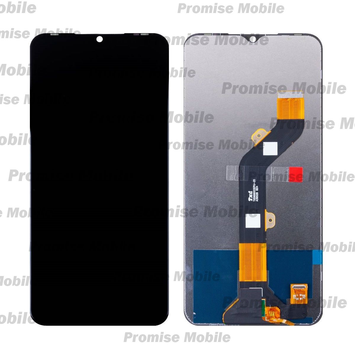 Дисплей для Tecno Pop 6 Pro (BE8) в сборе с тачскрином <черный> (оригинал) ― Розничный PromiseMobile