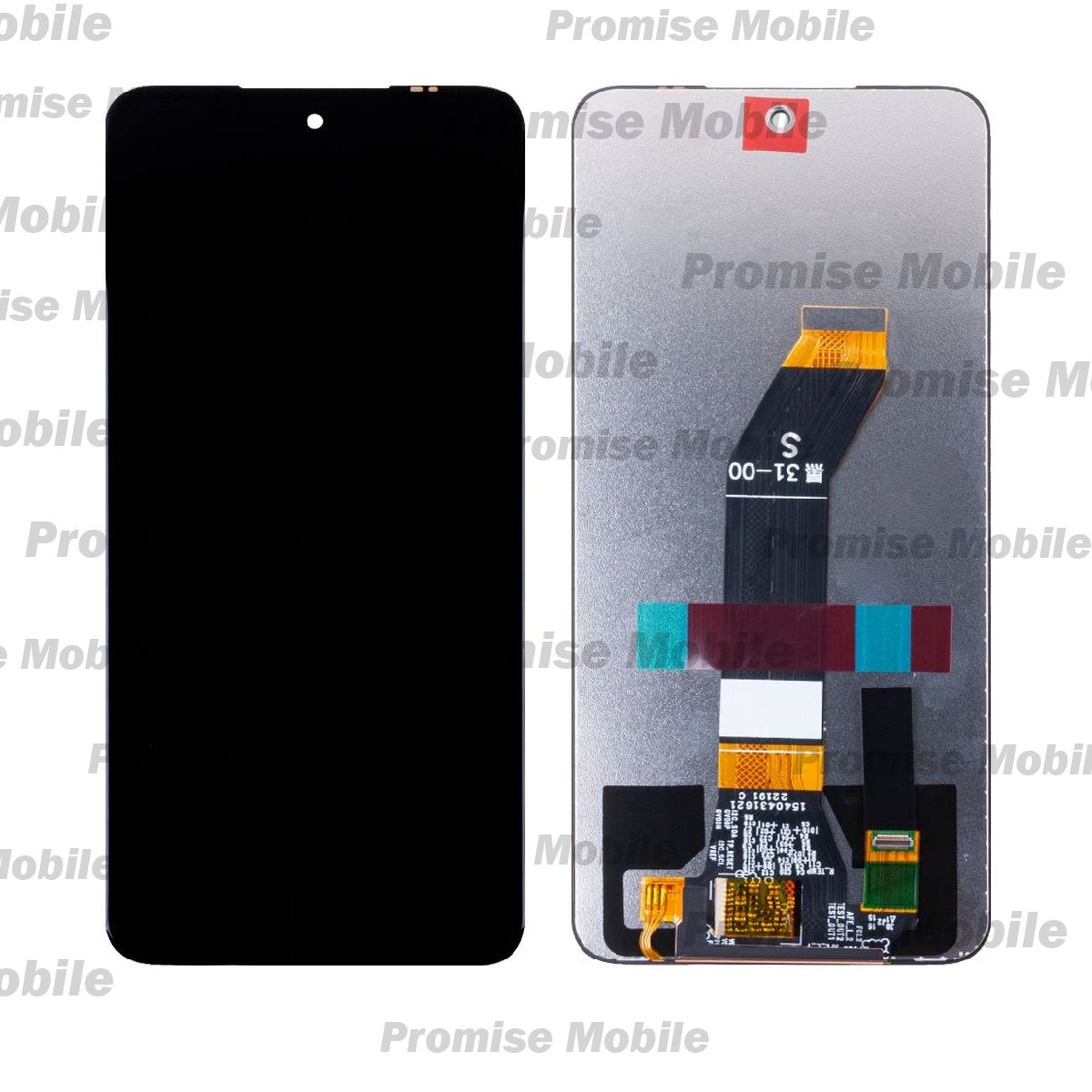 Дисплей для Xiaomi Redmi 10 2022 в сборе с тачскрином <черный> (оригинал) ― Розничный PromiseMobile