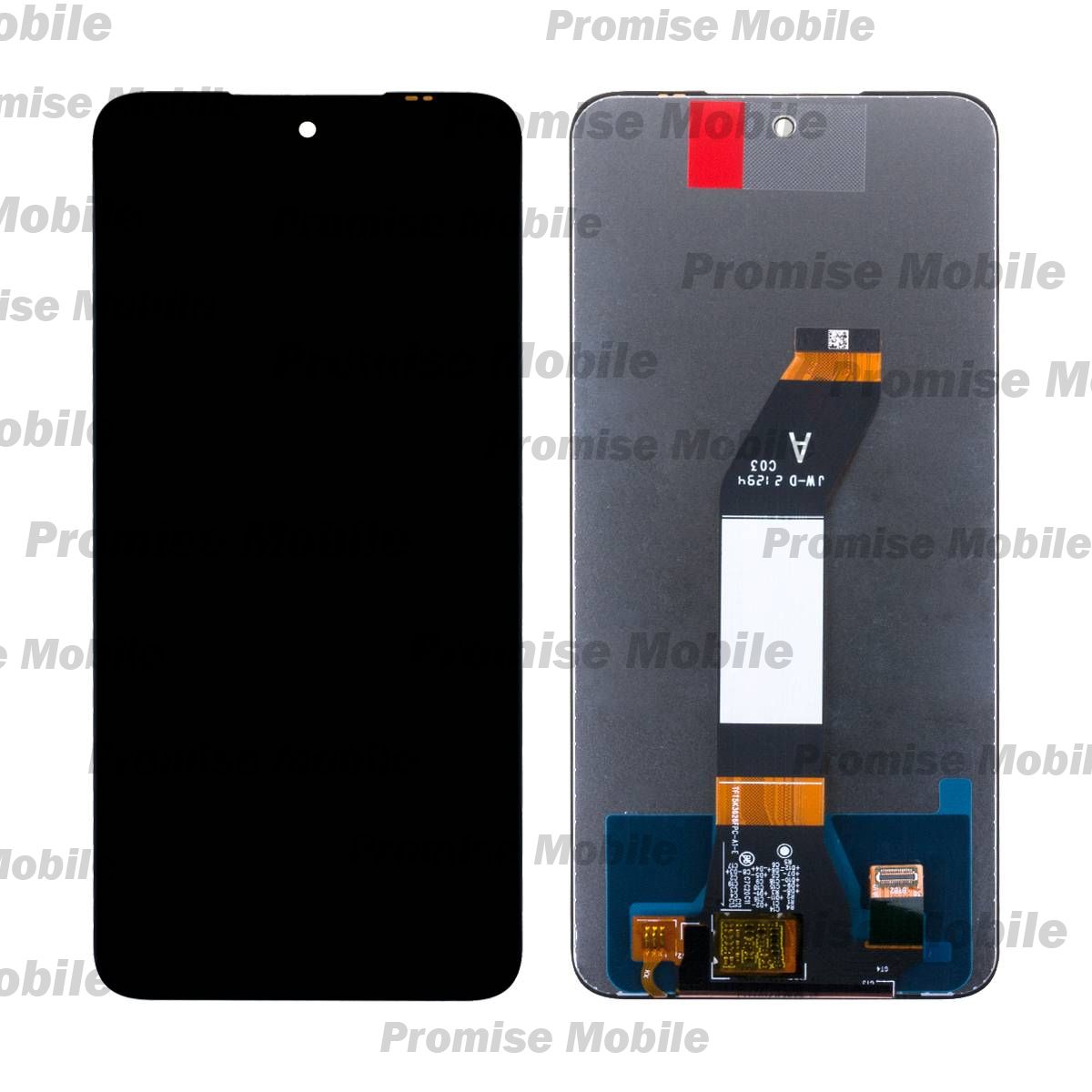 Дисплей для Redmi 10 2022 в сборе с тачскрином <черный> ― Розничный PromiseMobile