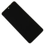 Дисплей для Xiaomi 22041216G в сборе с тачскрином <черный> (оригинал)
