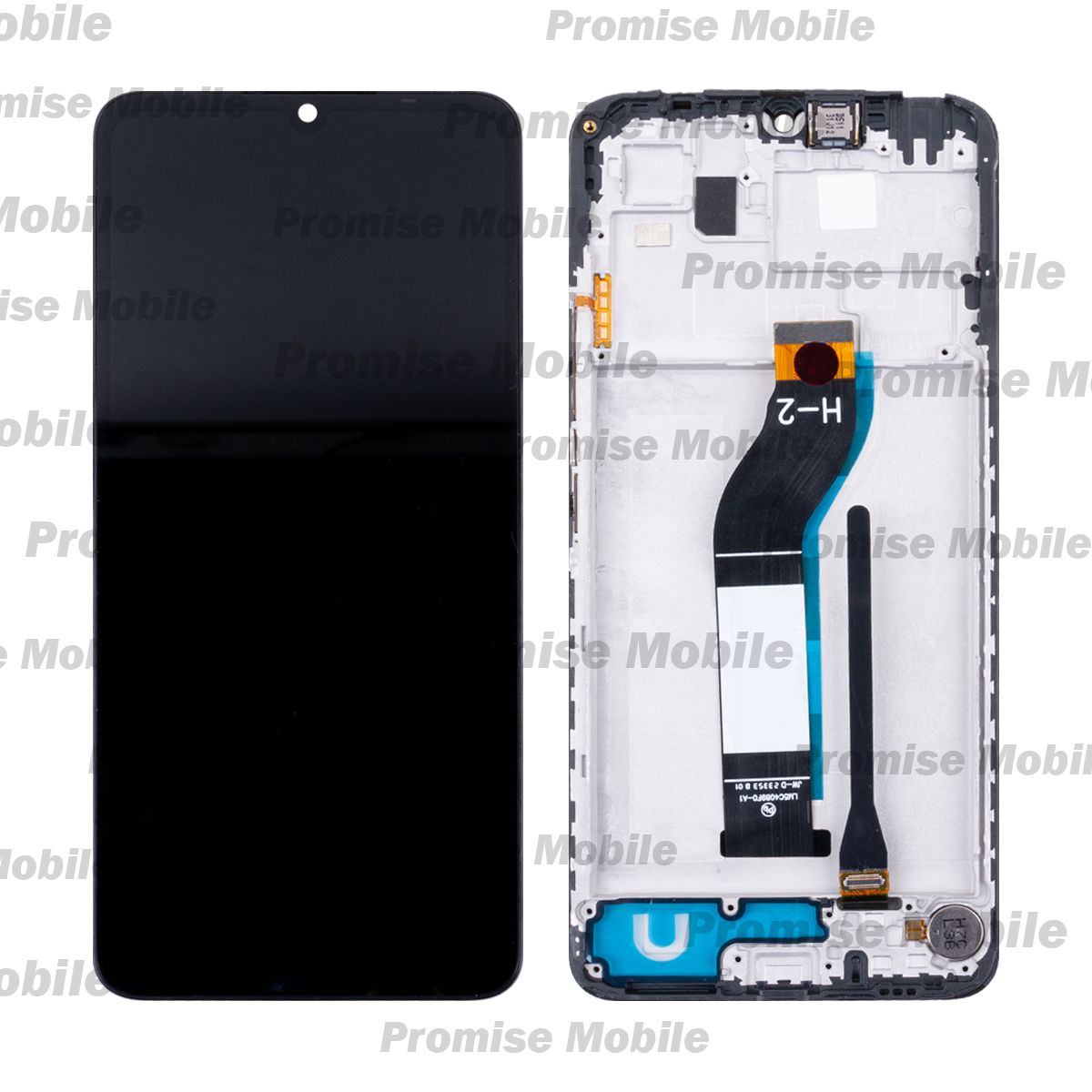 Дисплей для Xiaomi Redmi 13C модуль в сборе с тачскрином <черный> (оригинал) ― Розничный PromiseMobile