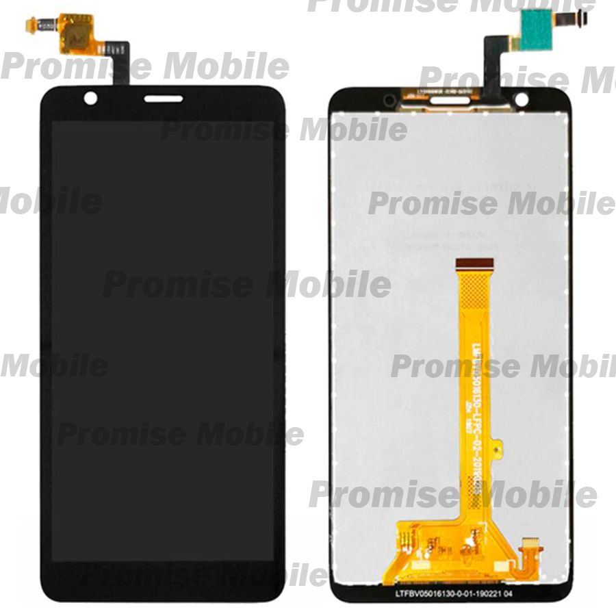 Дисплей для ZTE Blade L8 в сборе с тачскрином <черный> ― Розничный PromiseMobile