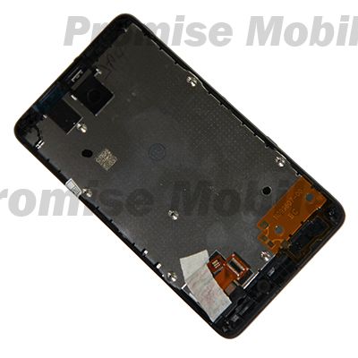 Дисплей для Nokia RM-980 модуль в сборе с тачскрином <черный> (оригинал) ― Розничный PromiseMobile