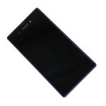 Дисплей для Sony D5102 (Xperia T3) модуль в сборе с тачскрином <фиолетовый> (оригинал)