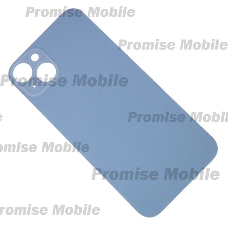 Задняя крышка для Apple iPhone 14 Plus (широкий вырез под камеру) <синий> ― Розничный PromiseMobile