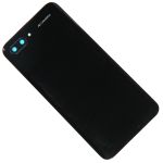 Задняя крышка для Huawei Honor 10 со стеклом камеры <черный> (оригинал)