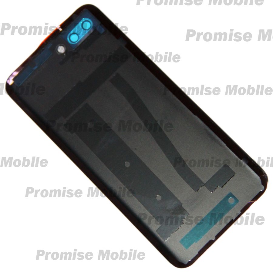 Задняя крышка для Huawei Honor 10 со стеклом камеры <черный> (оригинал) ― Розничный PromiseMobile