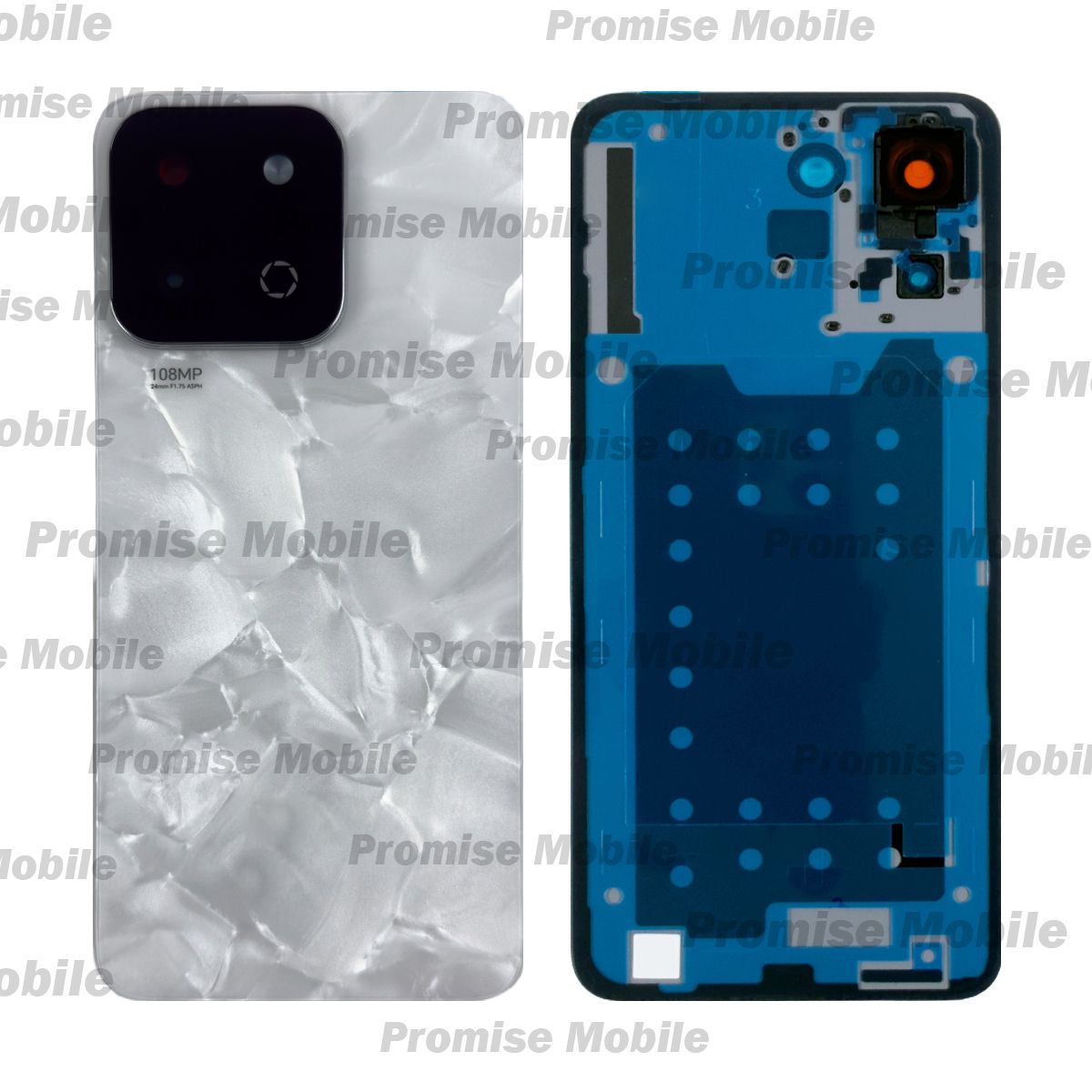 Задняя крышка для Huawei Honor X7c <белый> (оригинал) ― Розничный PromiseMobile