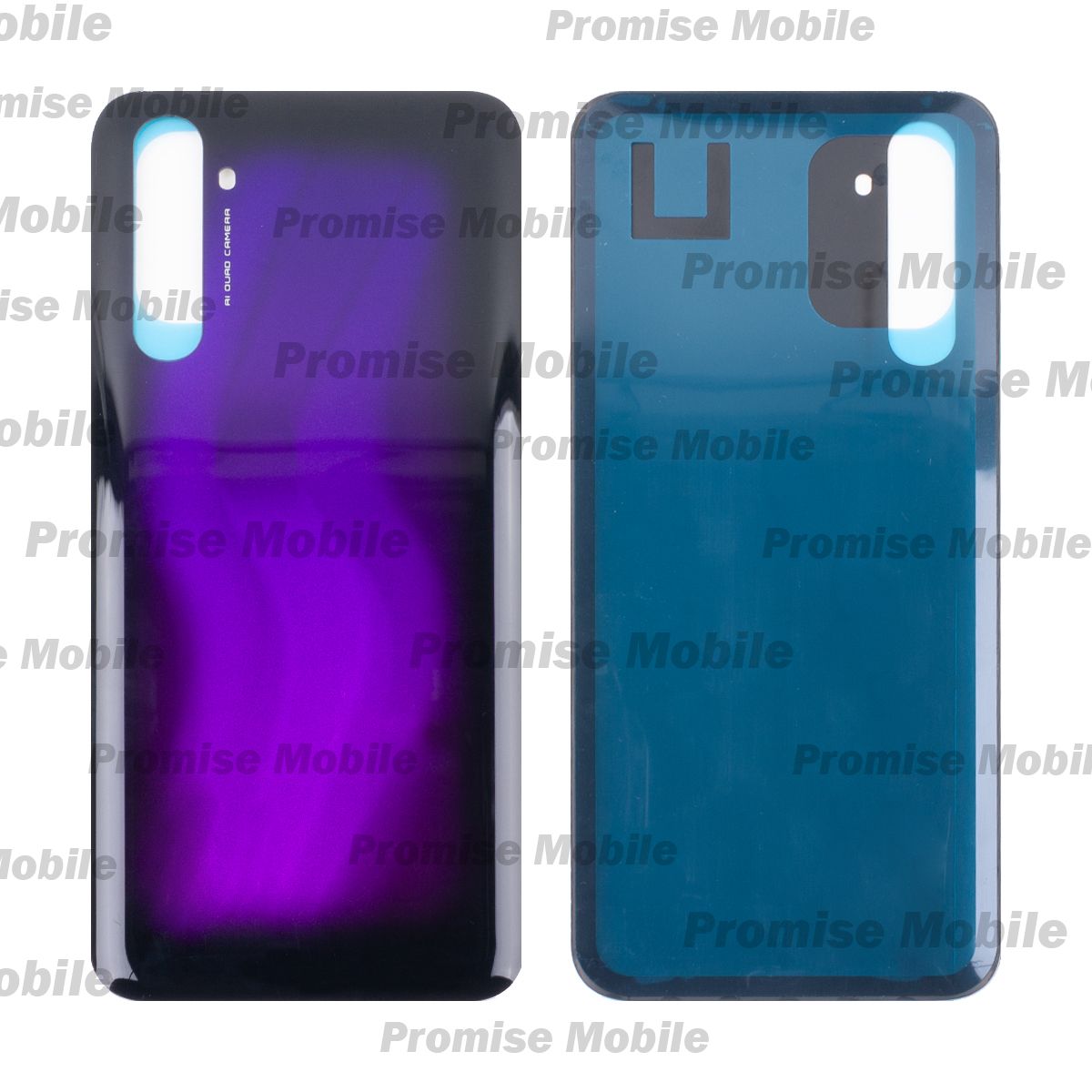Задняя крышка для Realme 6 Pro <красный> ― Розничный PromiseMobile