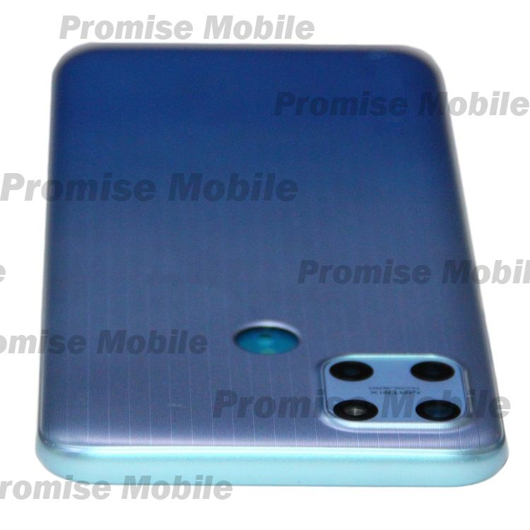 Задняя крышка для Realme C25Y <синий> ― Розничный PromiseMobile