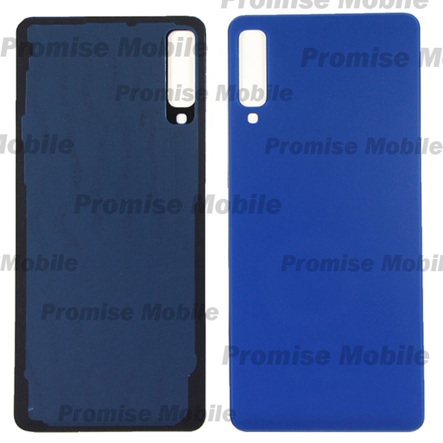 Задняя крышка для Samsung SM-A750F (Galaxy A7 2018) <синий> ― Розничный PromiseMobile