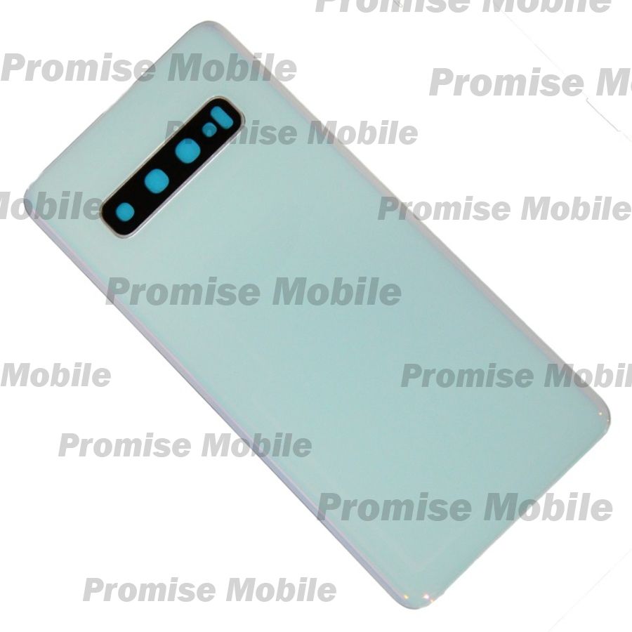 Задняя крышка для Samsung SM-G973F (Galaxy S10) <белый> (оригинал) ― Розничный PromiseMobile