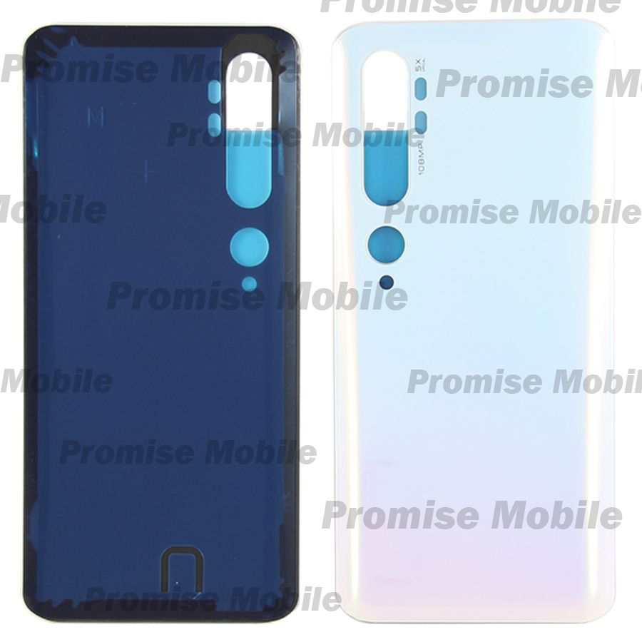 Задняя крышка для Xiaomi Mi Note 10 <белый> ― Розничный PromiseMobile