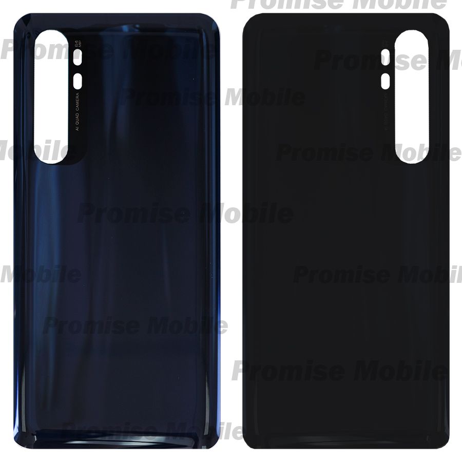 Задняя крышка для Xiaomi Mi Note 10 Lite <черный> ― Розничный PromiseMobile