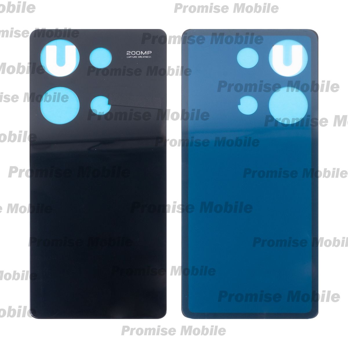 Задняя крышка для Xiaomi 23117RA68G <черный> ― Розничный PromiseMobile