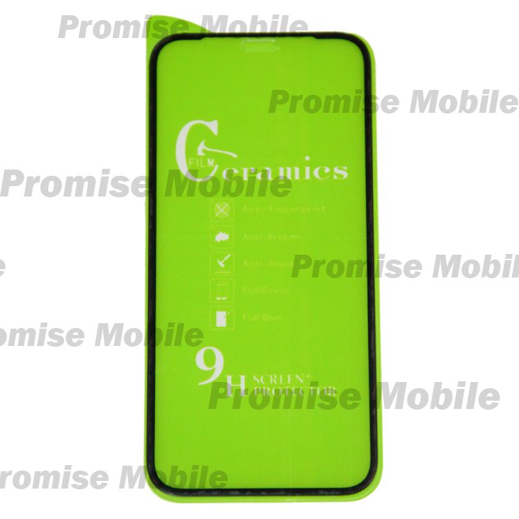 Защитная пленка для Apple iPhone 12 mini (полное покрытие, силикон) <черный> ― Розничный PromiseMobile
