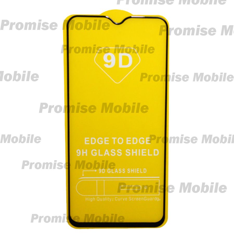 Защитное стекло для Oppo A5s (2,5D/полная наклейка) <черный> ― Розничный PromiseMobile