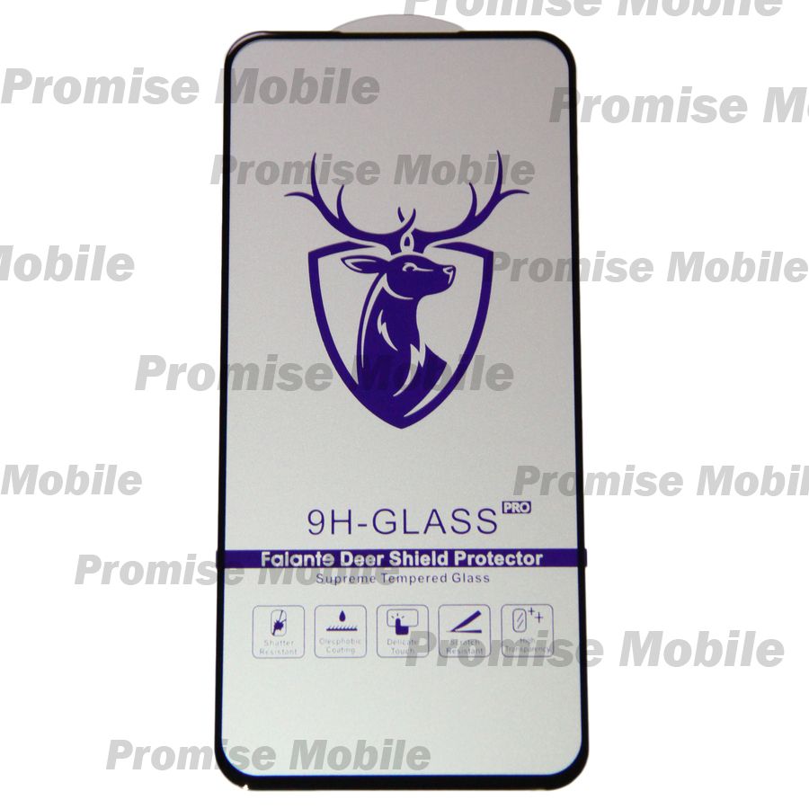 Защитное стекло для Samsung SM-S711B (Galaxy S23 FE) (2.5D/закаленное, полная наклейка) <черный> в блистере ― Розничный PromiseMobile