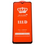 Защитное стекло для TCL 20 SE (2.5D/полная наклейка) <черный>