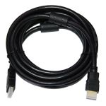 Кабель HDMI 19M - HDMI 19M (ver 2.0+3D/Ethernet, 3 м) <черный>