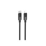 Кабель USB-C Apple iPhone Lightning Borofone BX106 (1 метр) <черный>