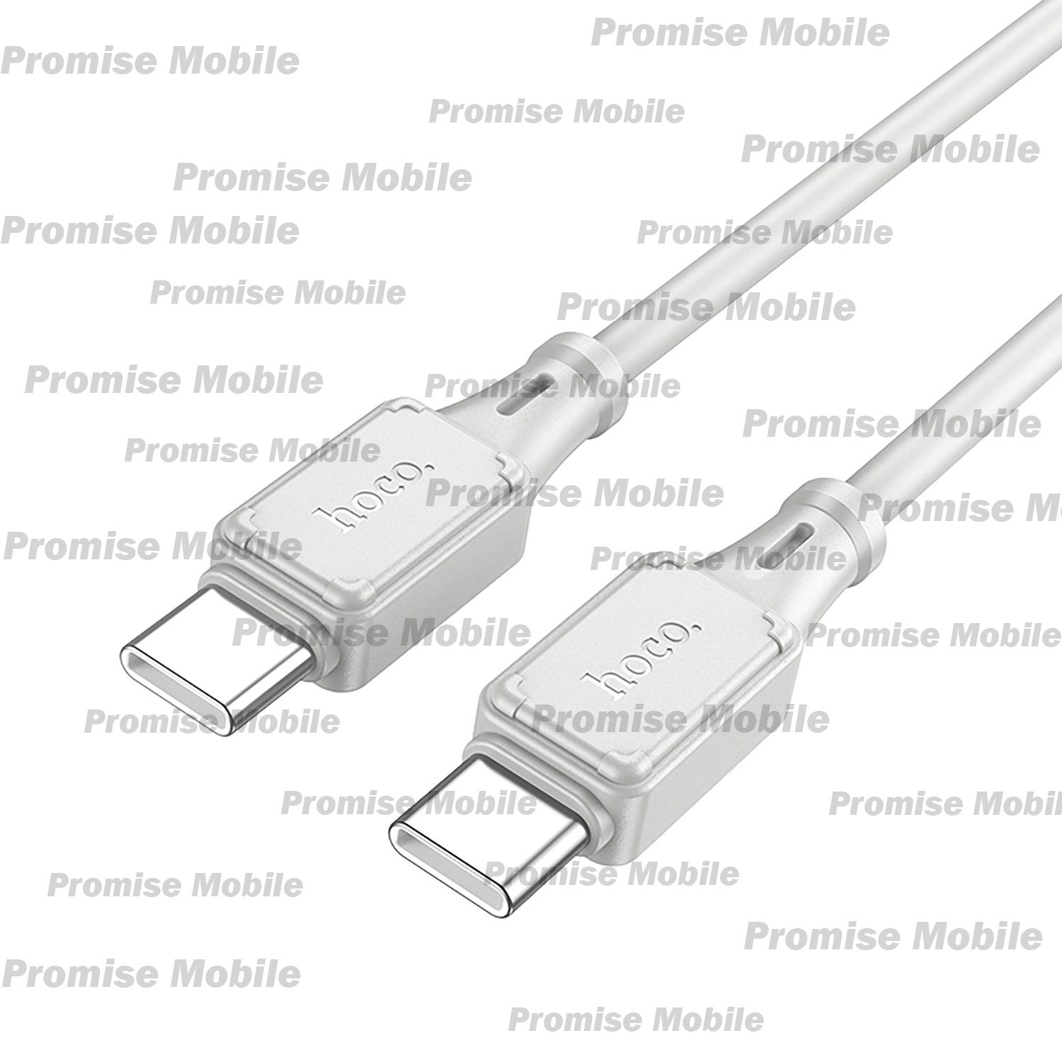Кабель USB-C Type-C Hoco X101 (3A/PD/60W/1 метр) <серый> ― Розничный PromiseMobile