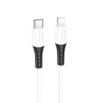 Кабель USB-C Apple iPhone Lightning Hoco X82 <белый>