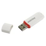 Карта памяти USB 64 Gb Smart Buy Crown <белый>