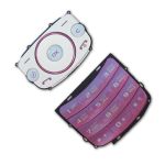 Клавиатура для Samsung S3030 (Tobi) комплект <бело-розовый>